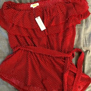 NWT Maeve by Anthropologie one shoulder top